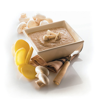 Diese cremige Pilzsuppe tut so gut wie ein Spaziergang im Wald.